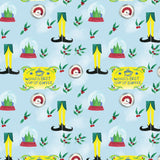 Elf the Movie Collection-New York Cheer-Blue-100% Cotton-23130126-02