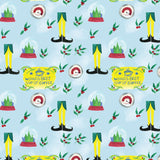 Elf the Movie Collection-New York Cheer-Blue-100% Cotton-23130126-02