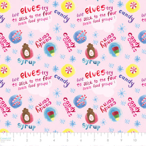 Elf the Movie Collection-Four Food Groups-Pink-100% Cotton-23130127-02