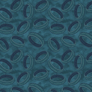 Lord of the Rings Collection III-The One Ring Toss-Blue-100% Cotton-23220402-01