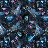 Corpse Bride Collection-Emily and Victor-Multi-100% Cotton-23290105-01