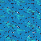 Shark Week Collection-World Ocean Tour-Blue-100% Cotton-23560104-01