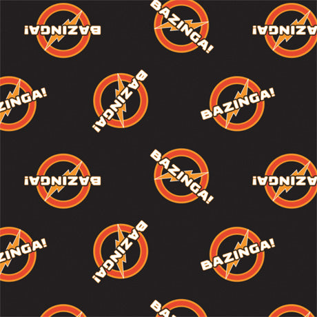 Bazinga - Flanelle Imprimée de The Big Bang Theory