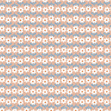 Daisy Dukes Collection-Daisy Rows-100% Cotton-Peach-27230202-01