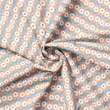 Daisy Dukes Collection-Daisy Rows-100% Cotton-Peach-27230202-01
