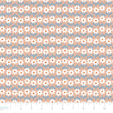 Daisy Dukes Collection-Daisy Rows-100% Cotton-Peach-27230202-01