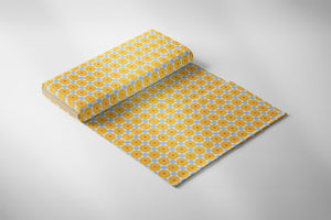 Emma & Mila -Sunflowers-100% Cotton- Orange