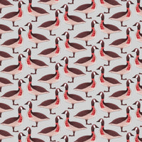 Oh Canada Collection-Canadian Geese-Grey-100% Cotton-36250102-01