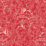 Oh Canada Collection-Into the Woods-Red-100% Cotton-36250104-01