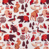 Fleece and Flannel 2026 Catalog-Canadian Animals-Cotton Flannel-36250108B-01