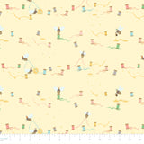 Quilting Bees Collection-Bee Thready-Light Yellow-100% Cotton 37230204-02