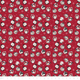 Comfort and Joy Collection-Snowballs-100% Cotton-Red-49230103-02