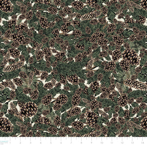 Fleece and Flannel 2025 Catalog-Pinecones-Multi-Fleece-49230301A-01