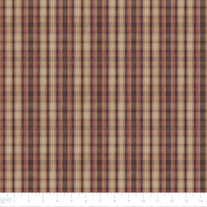Lodge Life Collection-Brown Plaid-100% Cotton-Brown-49230305-01