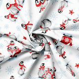 Penguin Party Collection-Snow Day-White-100% Cotton-49240403-01