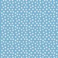 Penguin Party Collection-Snowball Fight-Blue-100% Cotton-49240407-02