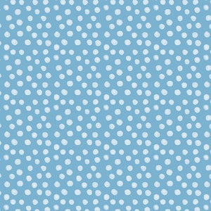 Penguin Party Collection-Snowball Fight-Blue-100% Cotton-49240407-02