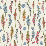 Secret Garden Collection-Fluttering Florals-Cream-100% Cotton-49240503-01