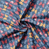Secret Garden Collection-Beauty of Butterflies-Denim-100% Cotton-49240504-02
