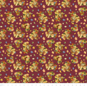 Pumpkin Patch Keeper Collection-Friendly Scarecrows-Burgundy-100% Cotton-49250103-01
