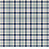 Pumpkin Patch Keeper Collection-Autumnal Plaid-Navy-100% Cotton-49250106-01