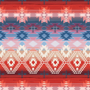 Fleece and Flannel 2024 Catalog-Boho Geo-Red-Fleece-50230124A-01