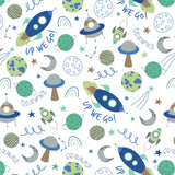 Fleece and Flannel 2025 Catalog-Lost in Space-White-Cotton Flannel-50240103B-01