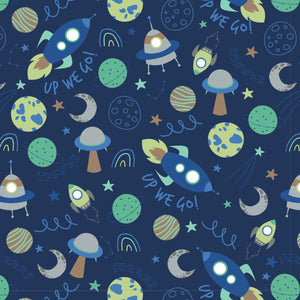 Fleece and Flannel 2025 Catalog-Lost in Space-Navy-Cotton Flannel-50240103B-02