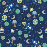Fleece and Flannel 2025 Catalog-Lost in Space-Navy-Cotton Flannel-50240103B-02