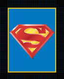 DC Comics - SUPERMAN LOGO - No Sew Throw - Fleece - Multi