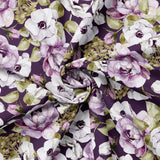 Morning Lilac Collection-Morning Bouquet-100% Cotton-Amethyst-52230101-02