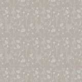 Morning Lilac Collection-Pressed Floral-100% Cotton-Grey-52230105-01
