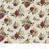 Dark Romance Collection-Blooming Beauty-Cream-100% Cotton-52240102-01