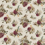 Dark Romance Collection-Blooming Beauty-Cream-100% Cotton-52240102-01