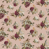 Dark Romance Collection-Blooming Beauty-Dusty Rose-100% Cotton-52240102-04