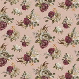 Dark Romance Collection-Blooming Beauty-Dusty Rose-100% Cotton-52240102-04