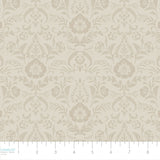 Dark Romance Collection-Opulent Damask-Cream-100% Cotton-52240103-01