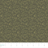 Dark Romance Collection-Briars and Blossoms-Olive-100% Cotton-52240104-01