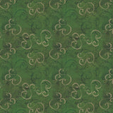 Aged Vineyard Collection-Scrolls-100% Cotton-Green-55230507-01