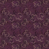 Aged Vineyard Collection-Scrolls-100% Cotton-Purple-55230507-02