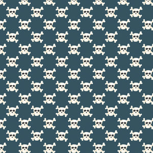 Fleece and Flannel 2025 Catalog-Skulls-Teal-Cotton Flannel-56240103B-01