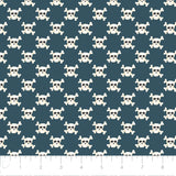 Fleece and Flannel 2025 Catalog-Skulls-Teal-Cotton Flannel-56240103B-01