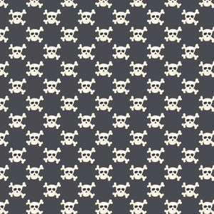 Fleece and Flannel 2025 Catalog-Skulls-Black-Cotton Flannel-56240103B-02