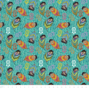 Rejuvenation Collection-Sisterhood-100% Cotton-Aqua-57230101-01