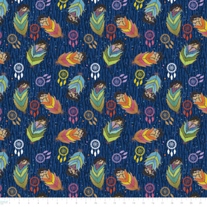 Rejuvenation Collection-Sisterhood-100% Cotton-Navy-57230101-02