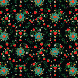 Truth Collection-Sacred Strawberries-Black-100% Cotton-57240103-02
