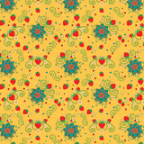 Truth Collection-Sacred Strawberries-Yellow-100% Cotton-57240103-03