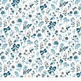 Midnights in Bloom Collection-Stems-100% Cotton-White-58230502-01