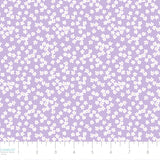 Daisy and Lilly  Collection-Floral Clusters-Light Purple-Quilting Fabrics-58240104-01