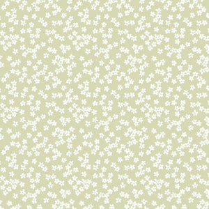 Daisy and Lilly  Collection-Floral Clusters-Light Sage-Quilting Fabrics-58240104-03